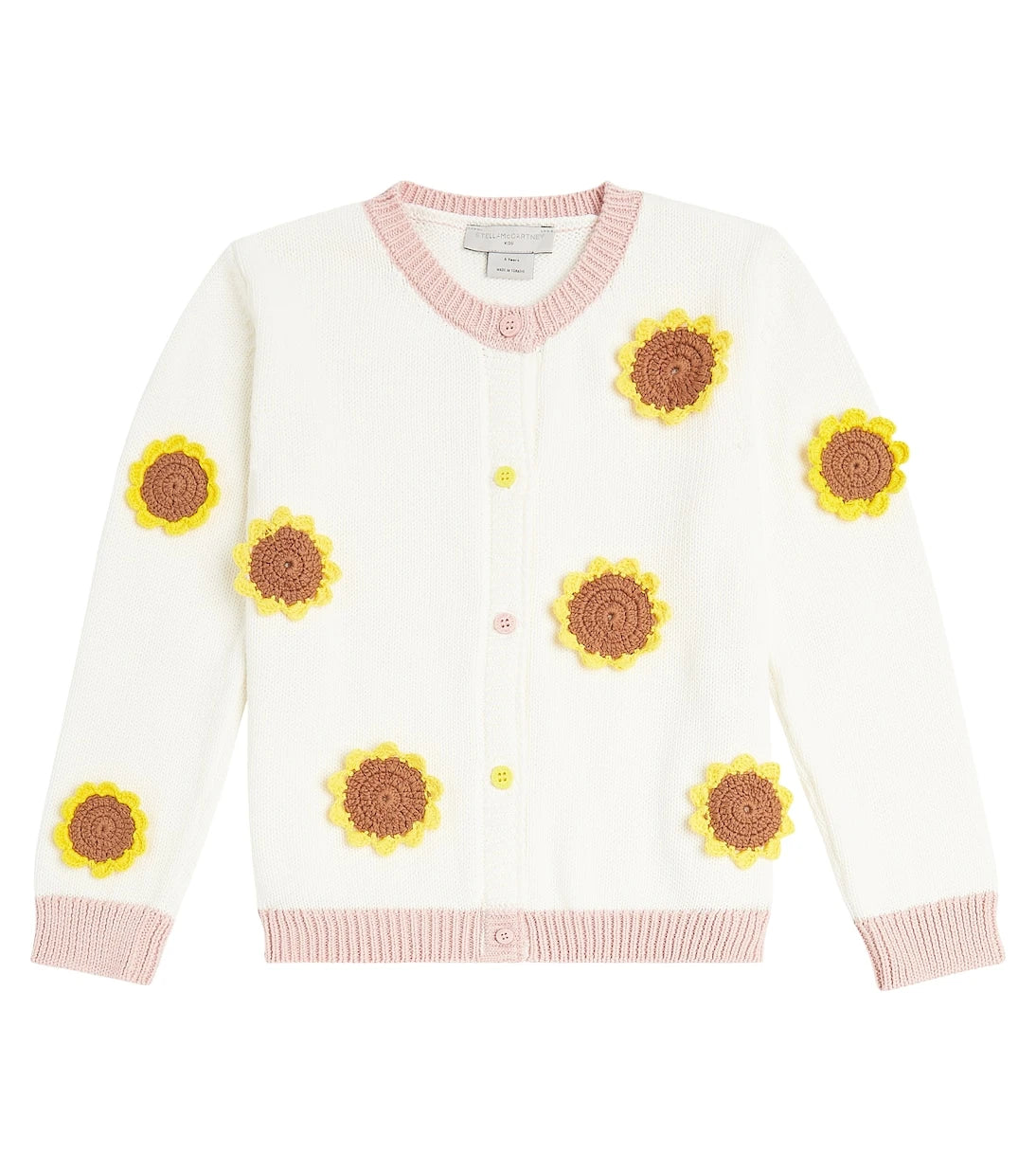 Stella McCartney Kids - Embellished cotton cardigan