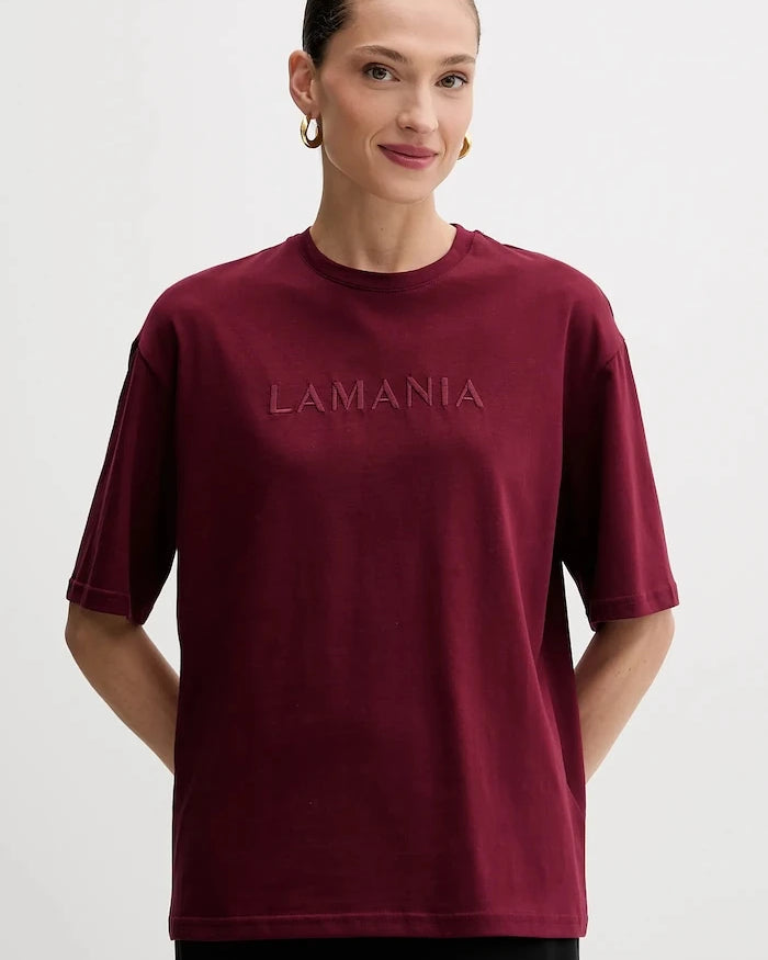 La Mania Pamuklu Tişört