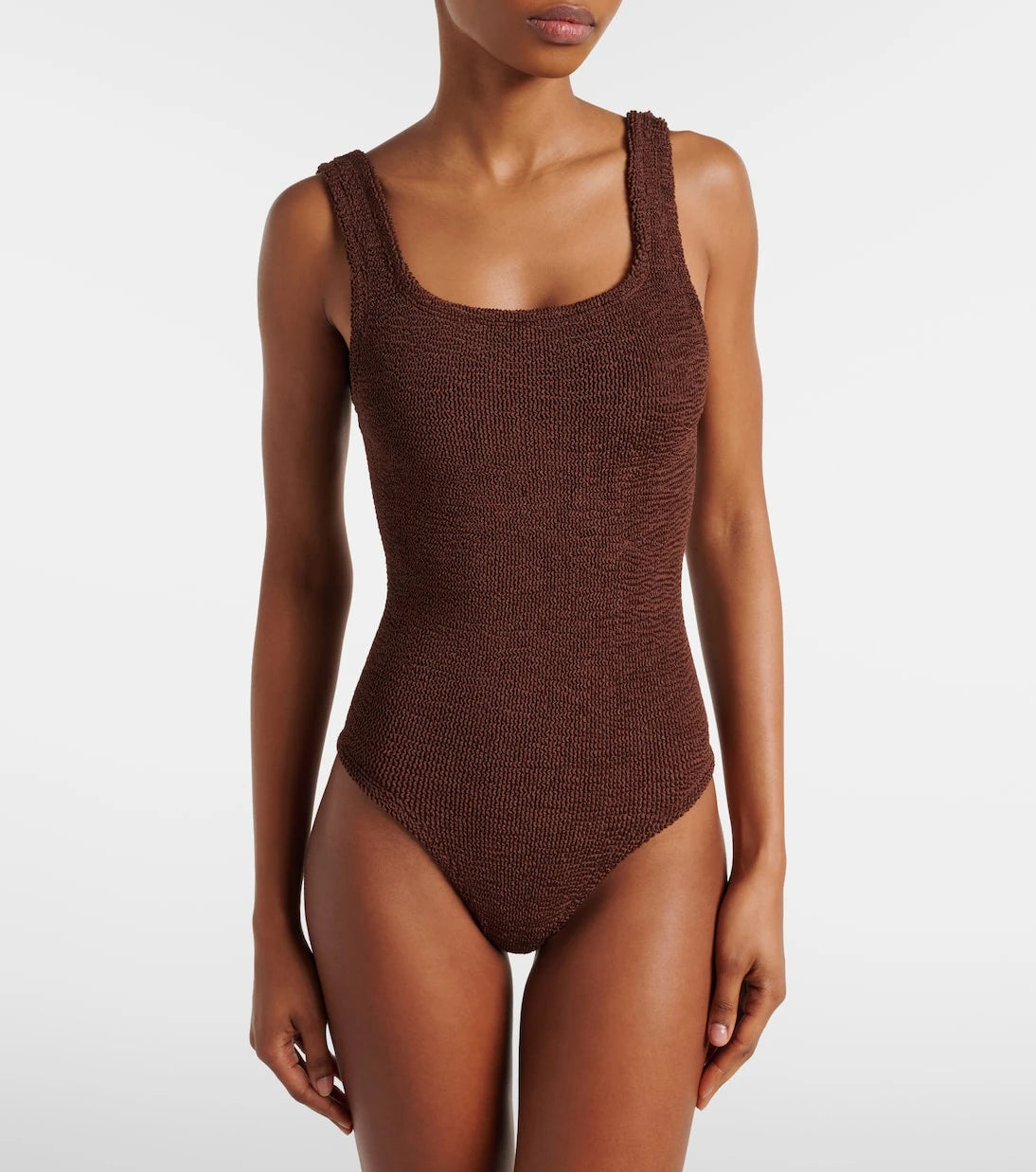 Hunza G - Coverage Square Neck swimsuit
