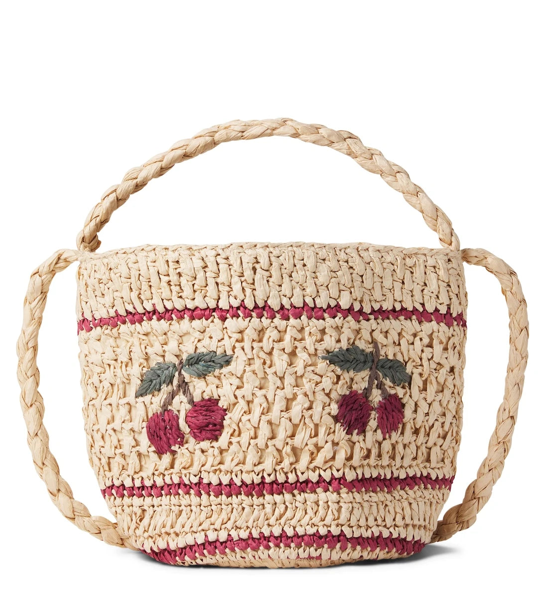 Konges Sløjd - Fiorella raffia crossbody bag