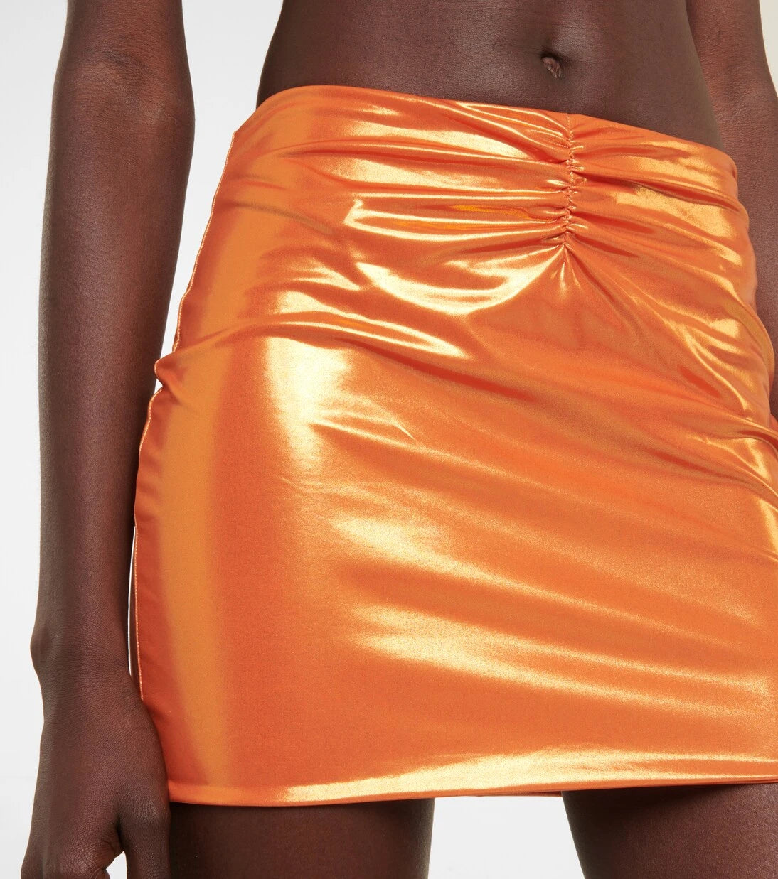 Alessandra Rich - Metallic miniskirt