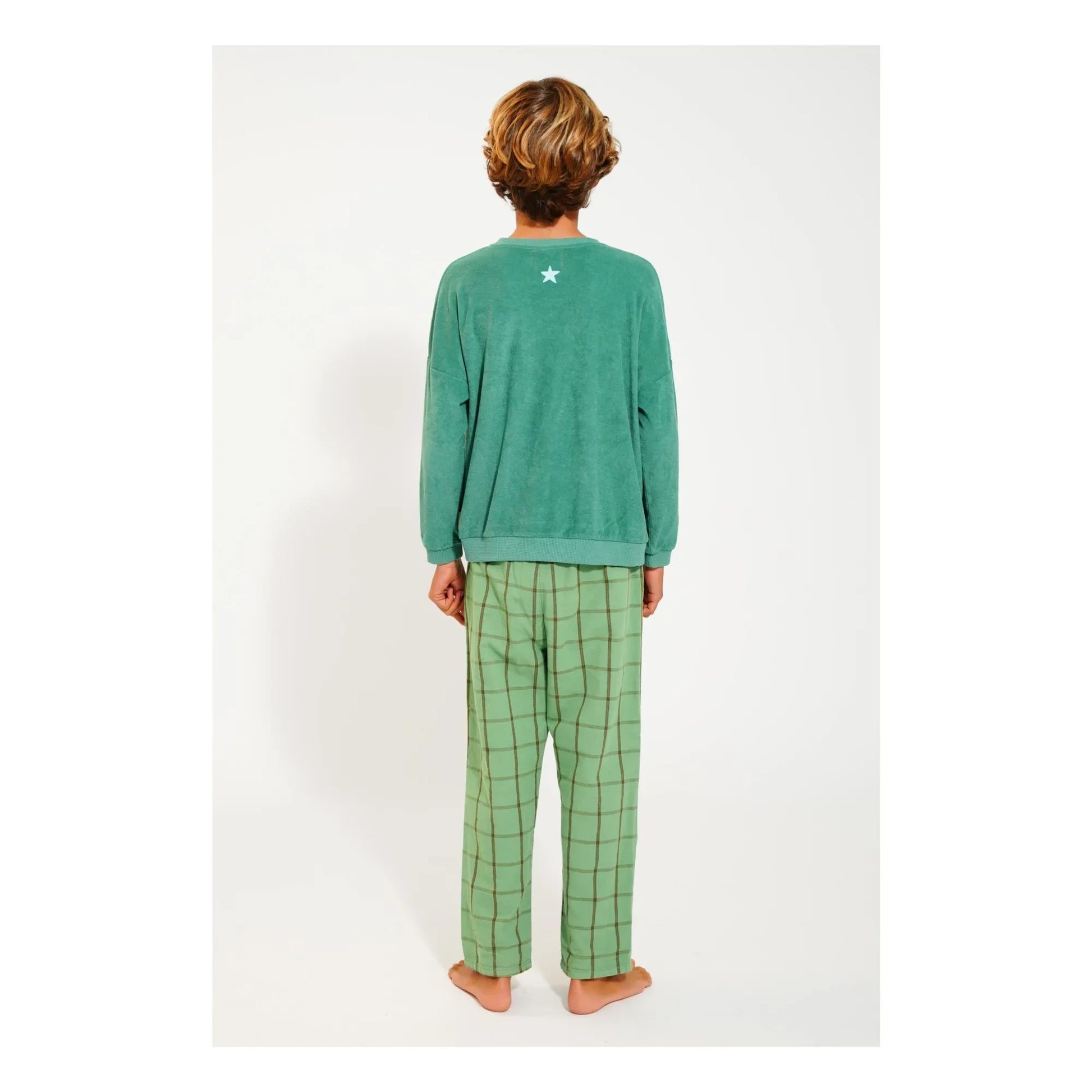 Piupiuchick - Carreaux Pants  | Green