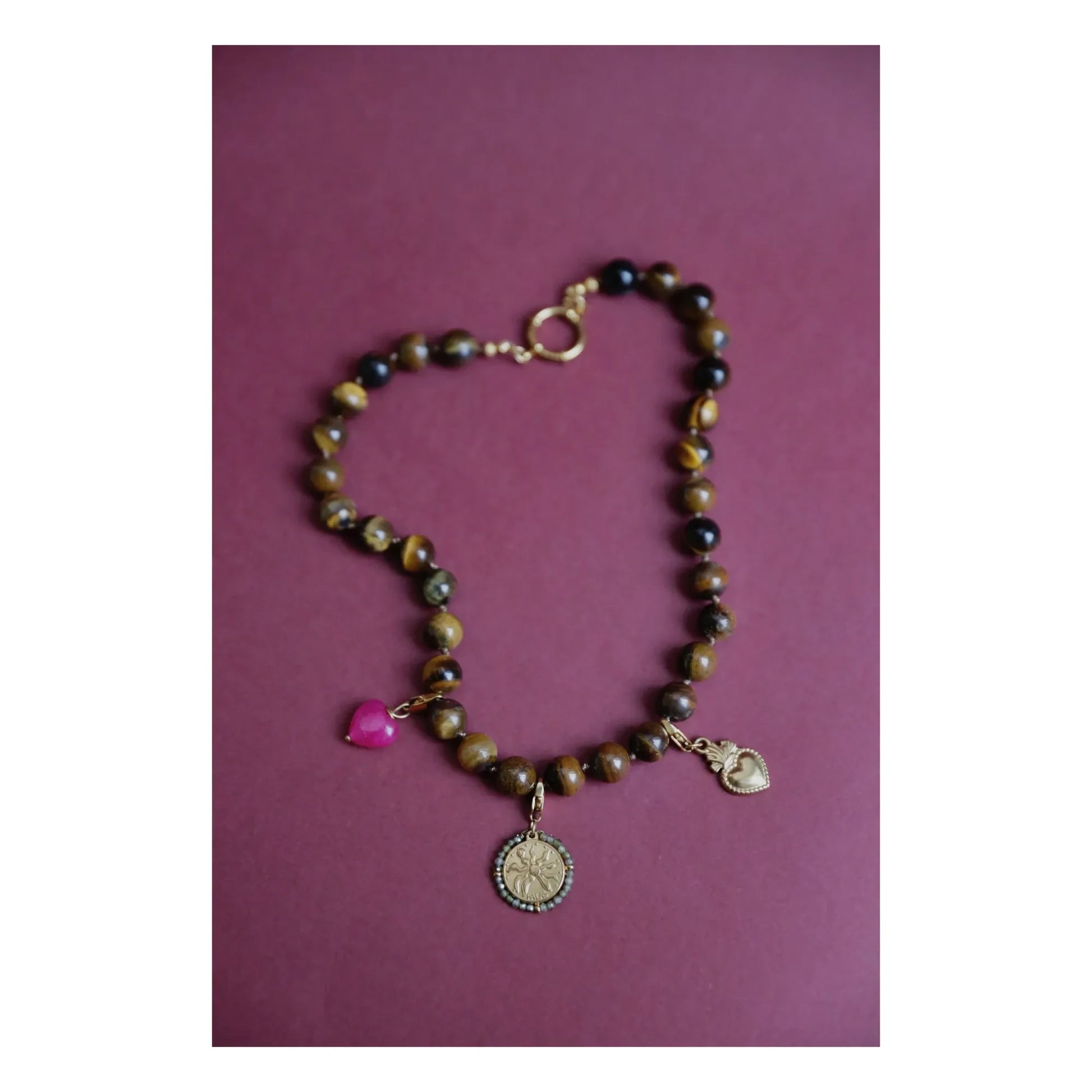 Palas - Bruma 2 necklace | Brown
