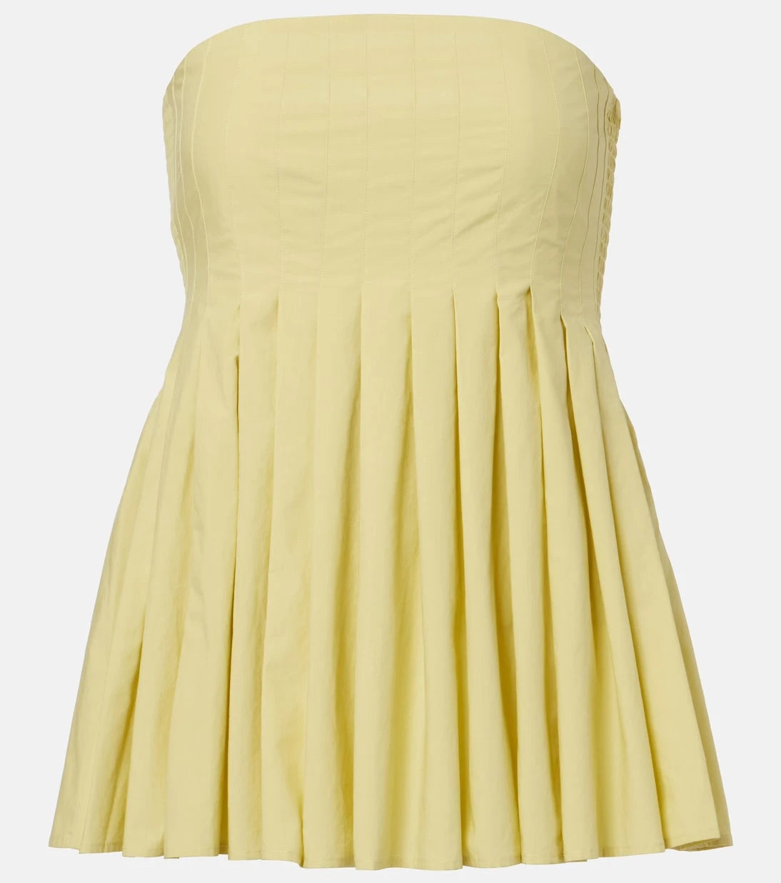 Proenza Schouler - White Label Avine peplum cotton top