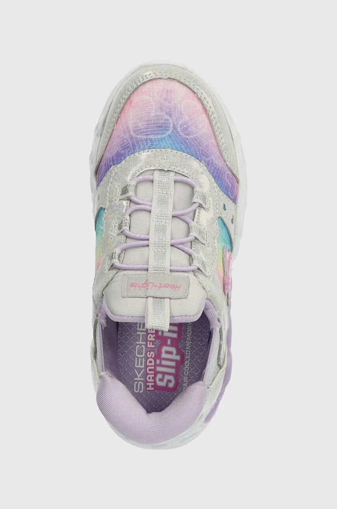 Çocuk Spor Ayakkabı Skechers INFINITE HEART LIGHTS ETERNAL SHIMMER