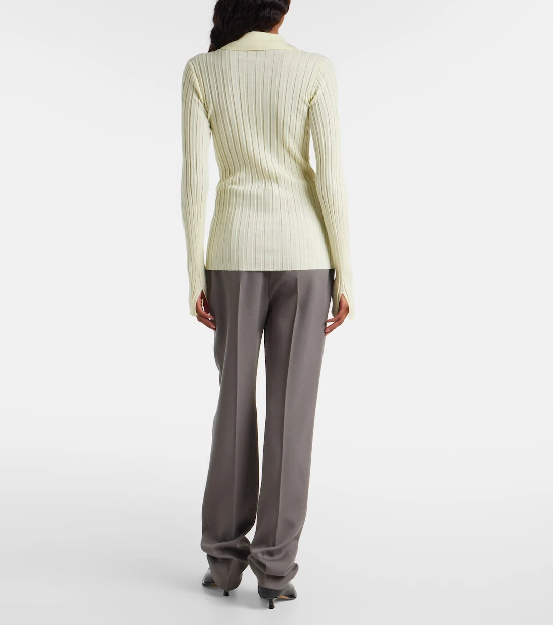 Calvin Klein Collection - Amber wool polo sweater