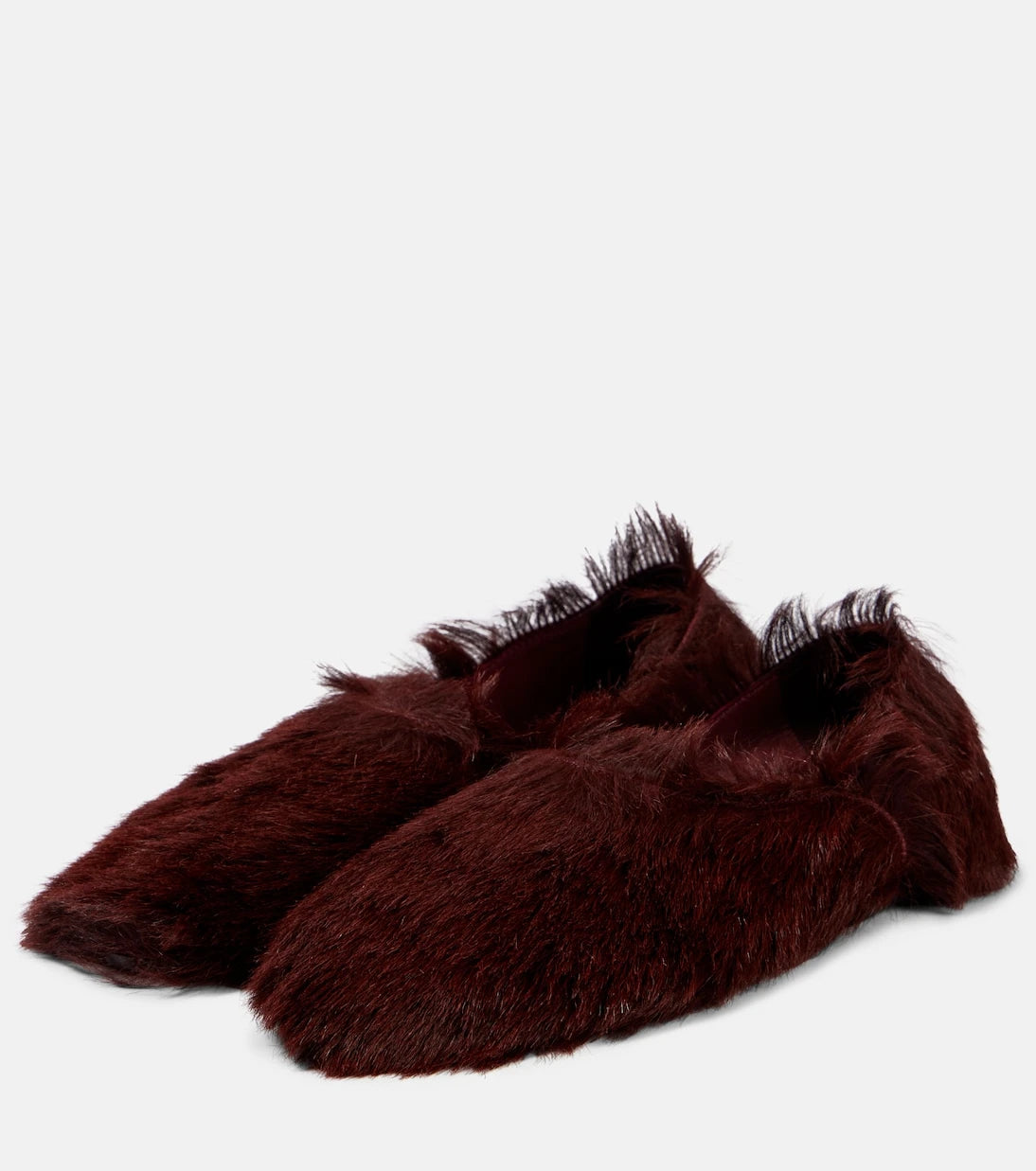 Jil Sander - Calf hair flats