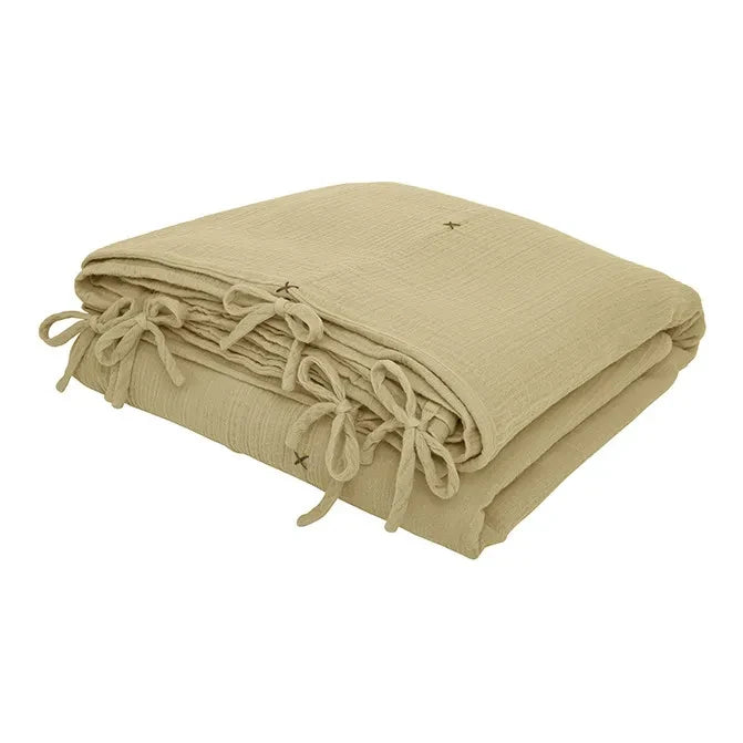 Numero 74 - Organic cotton duvet cover | Mellow Yellow S048