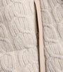 Agnona Beige Cashmere Padded Jacket