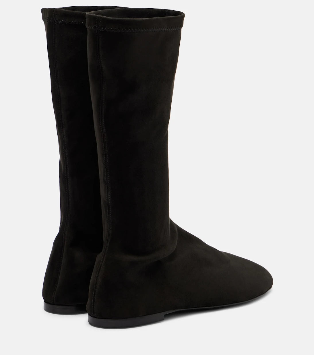 Proenza Schouler - Tee suede sock boots
