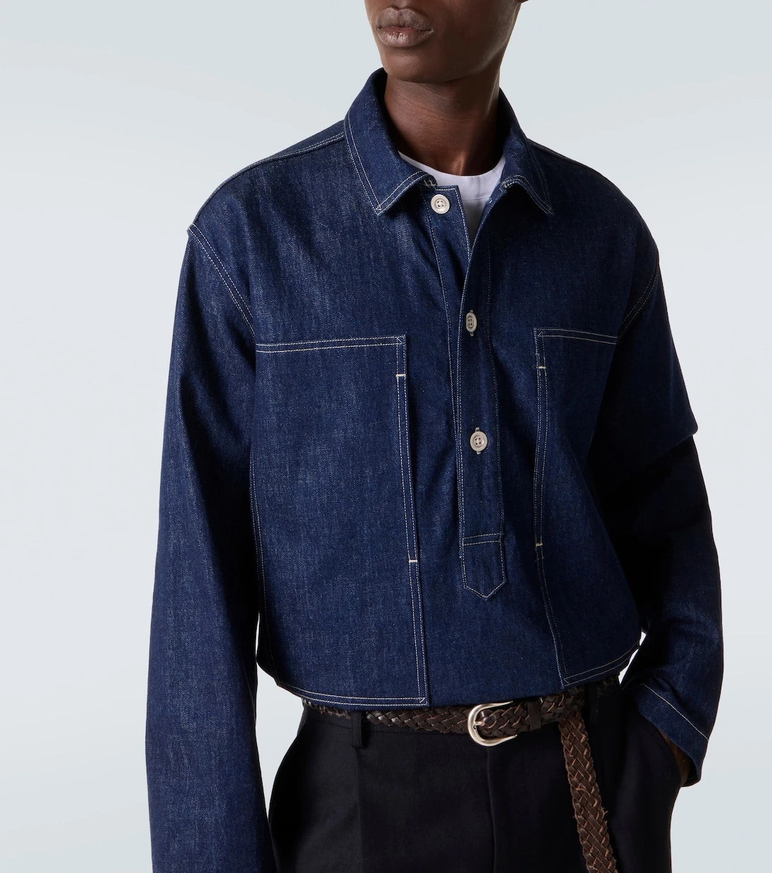 Studio Nicholson - x Aaron Levine York denim shirt