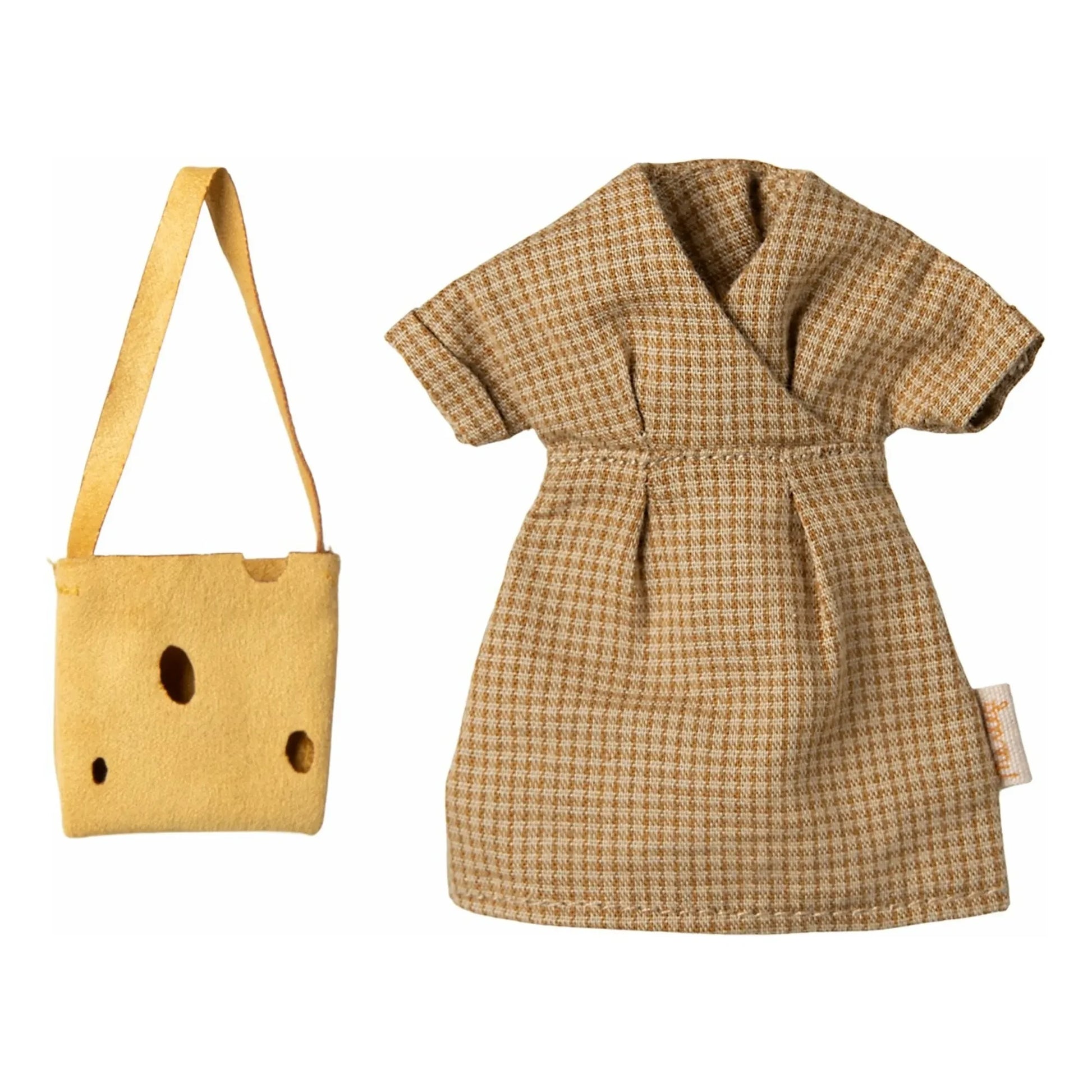 Maileg - Mummy mouse and her bag