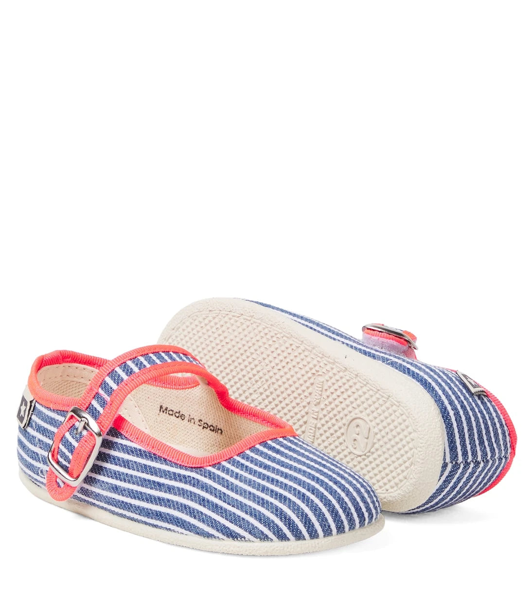 Bonton - Striped ballet flats