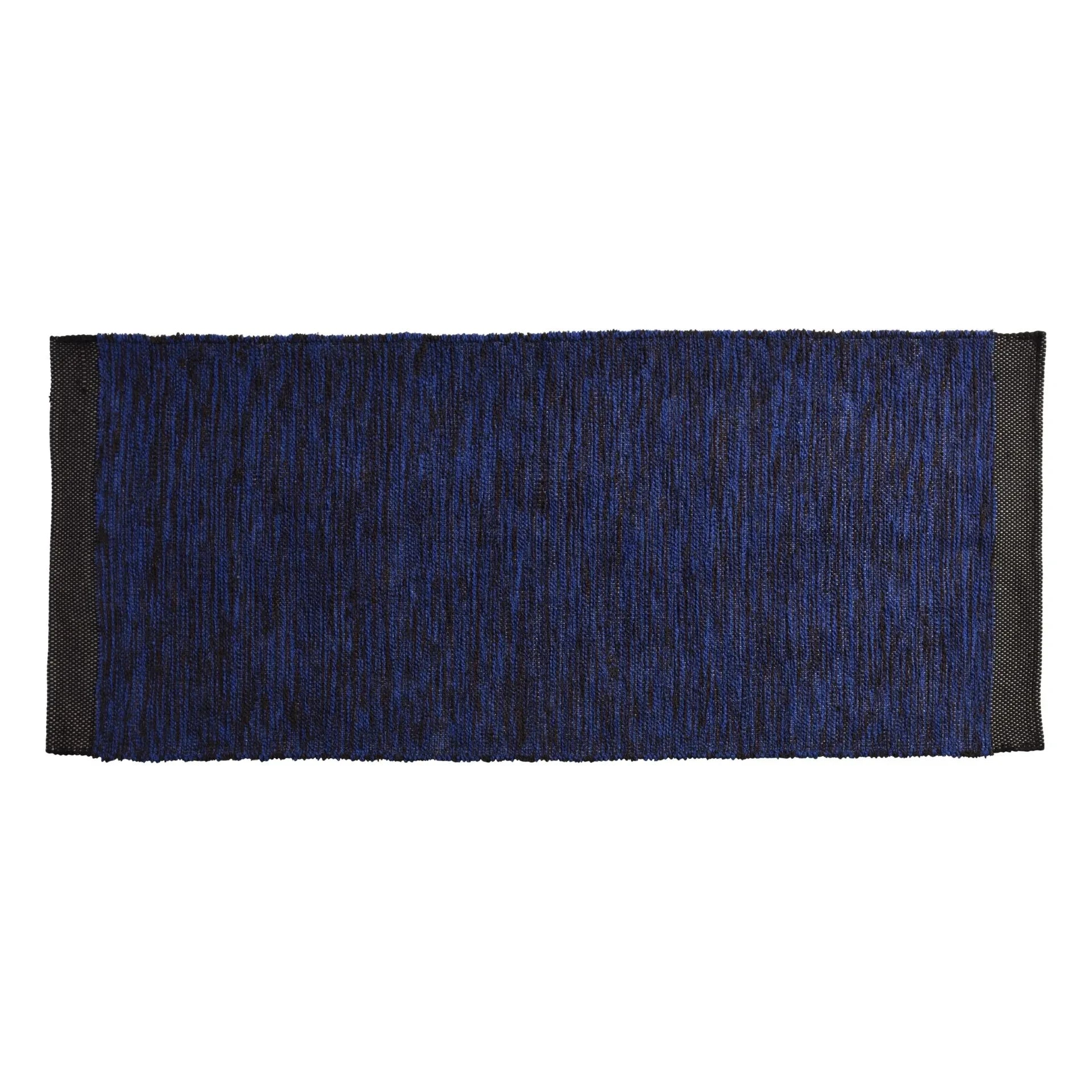 La cerise sur le gâteau - Matt recycled cotton carpet | Blue