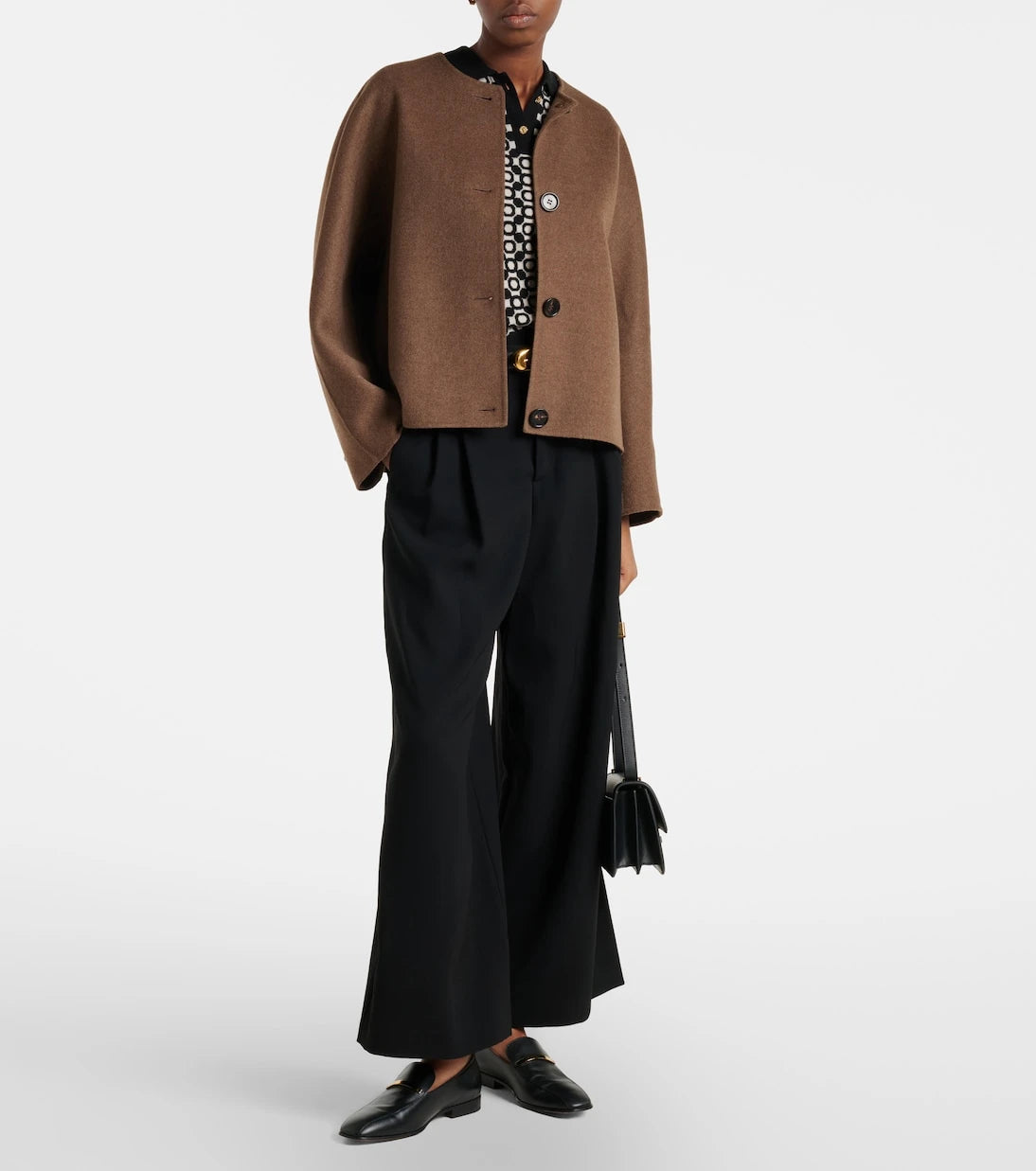 'S Max Mara - Medera wool jacquard polo sweater