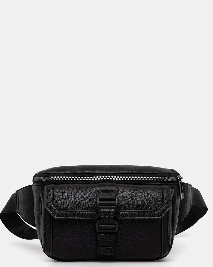 Armani Exchange erkek suni deri bel çantası