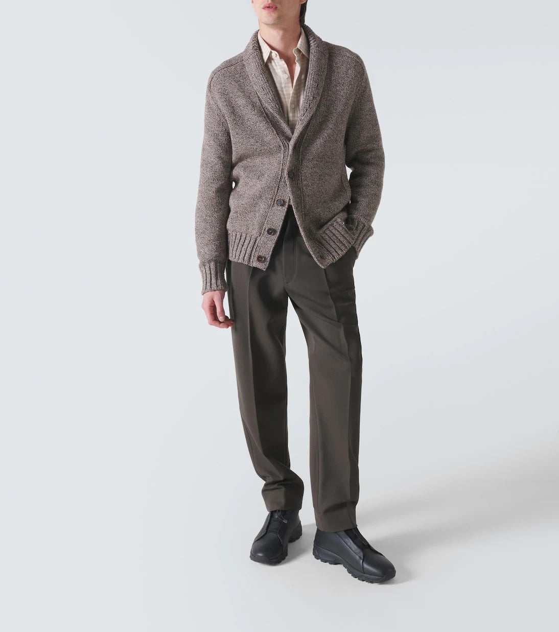 Zegna - Wool straight pants