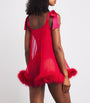 Gilda & Pearl Red Silk Brief Encounter Babydoll Dress