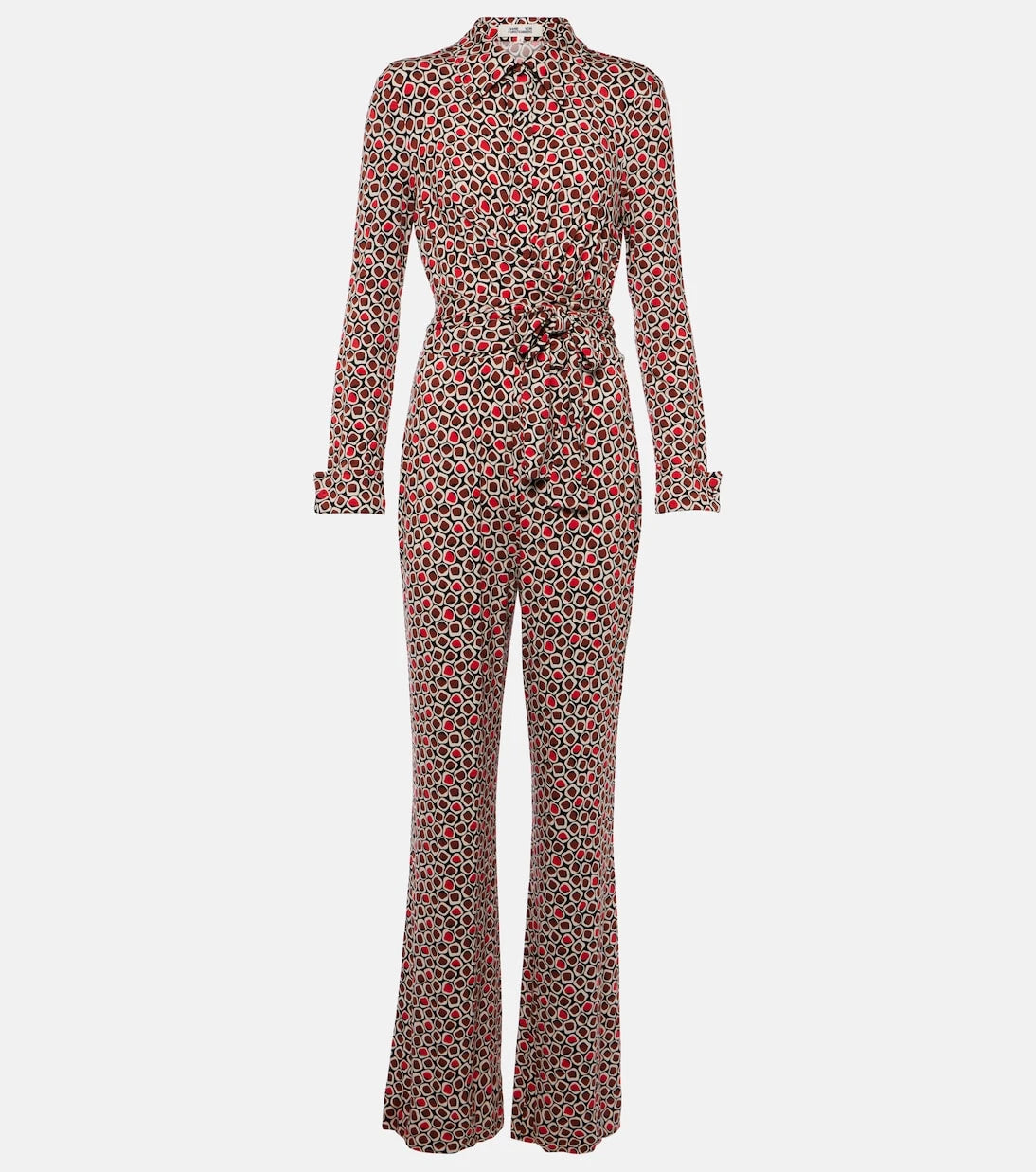 Diane von Furstenberg - Michelle printed jersey jumpsuit
