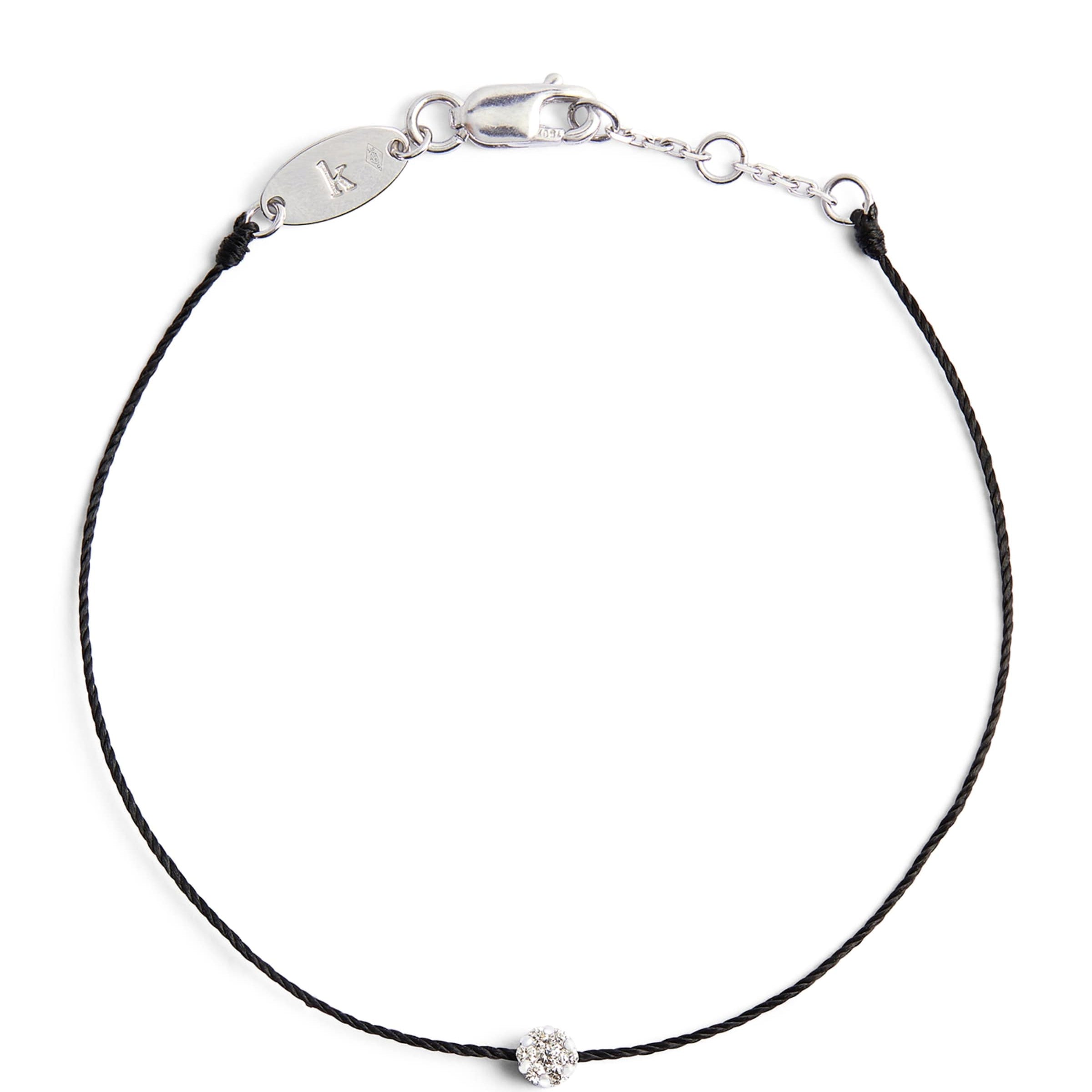 White Gold and Diamond Illusion Bracelet