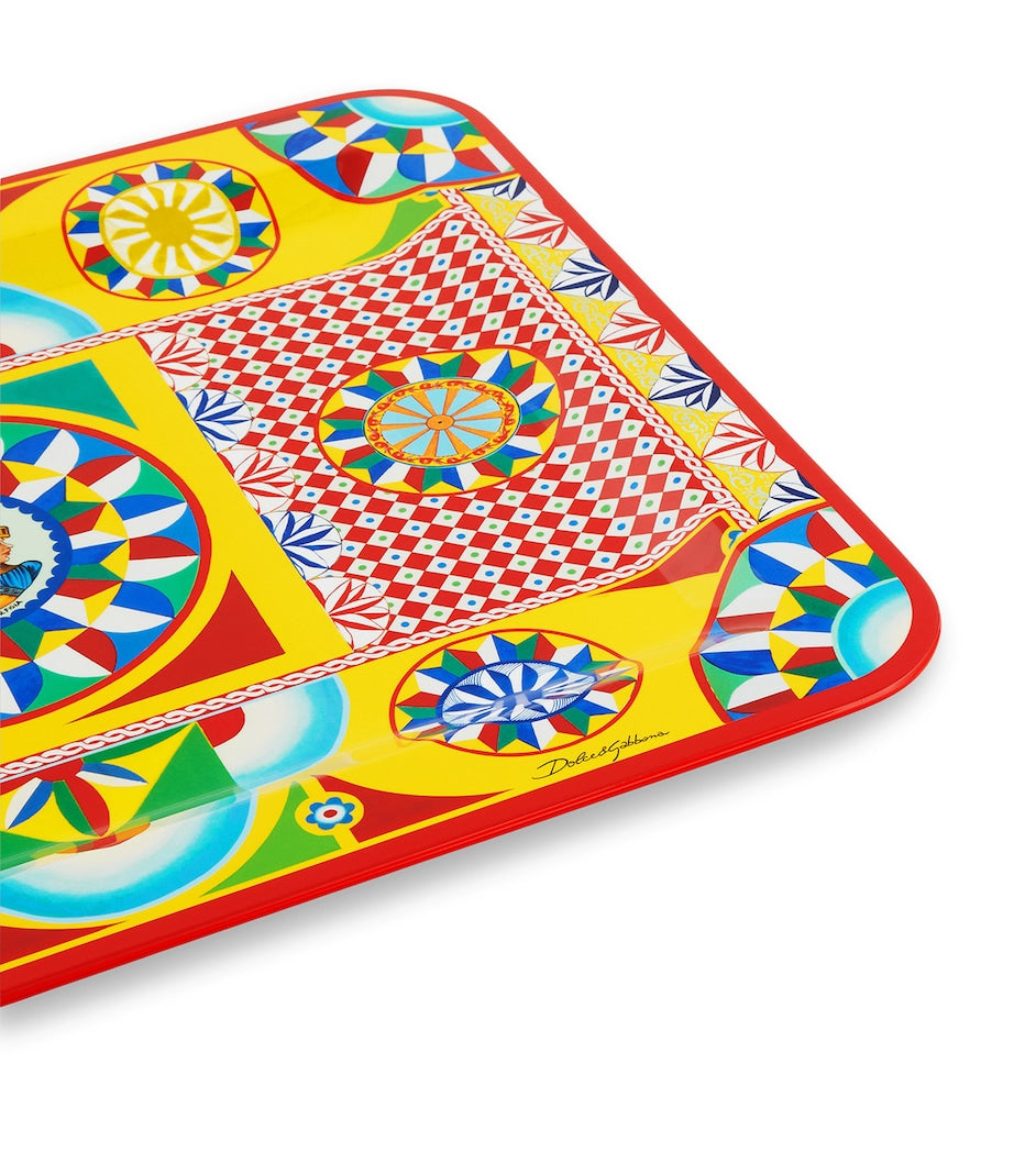 Dolce & Gabbana Casa Wooden Carretto Tray