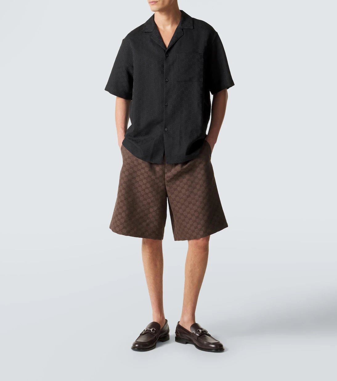 Gucci - GG Canvas Bermuda shorts