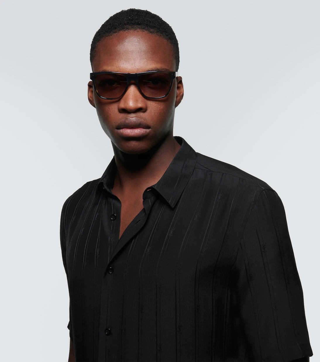 Saint Laurent - Tortoiseshell square sunglasses