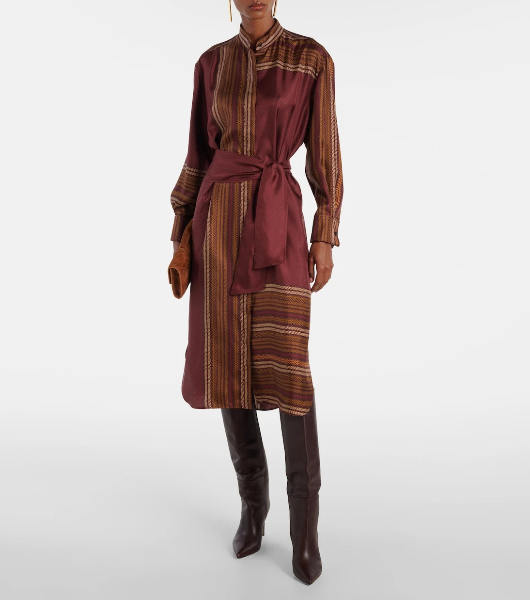 Max Mara - Pietre printed silk wrap dress