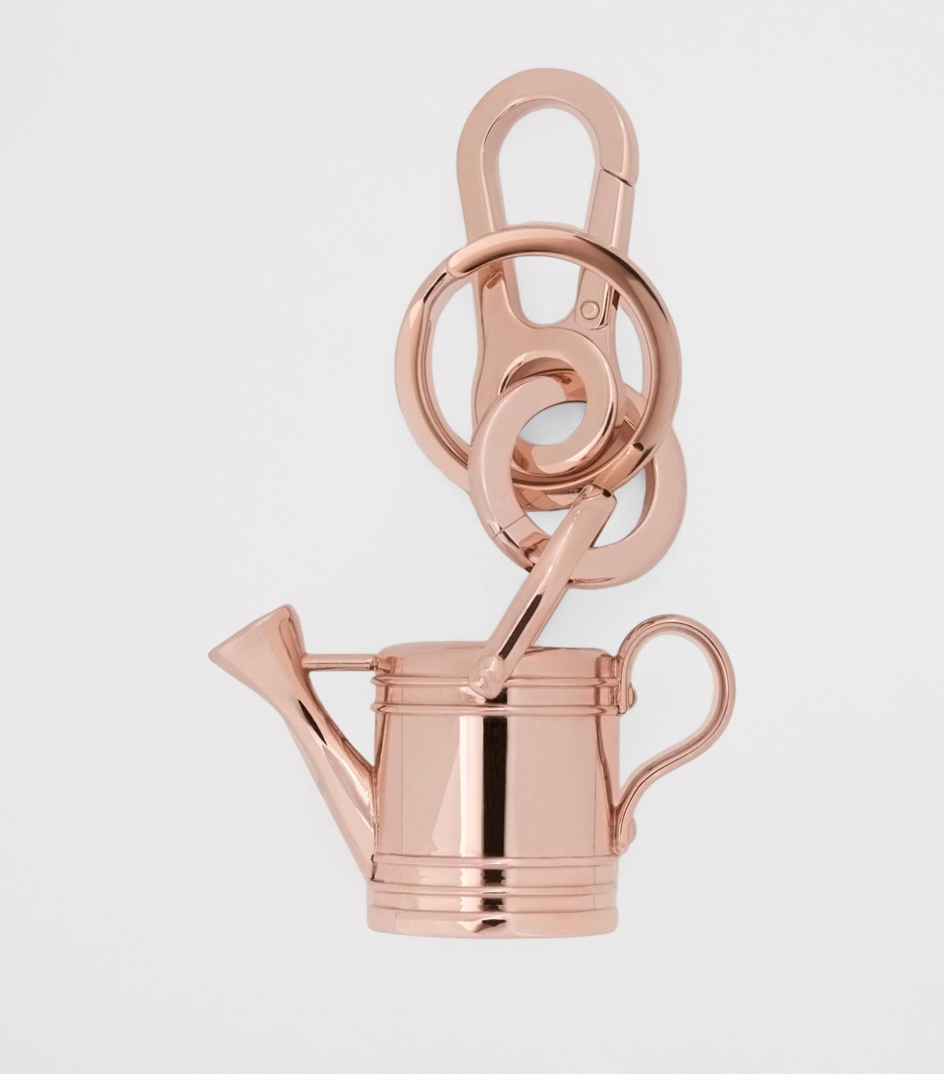 Pink Watering Can Keyring