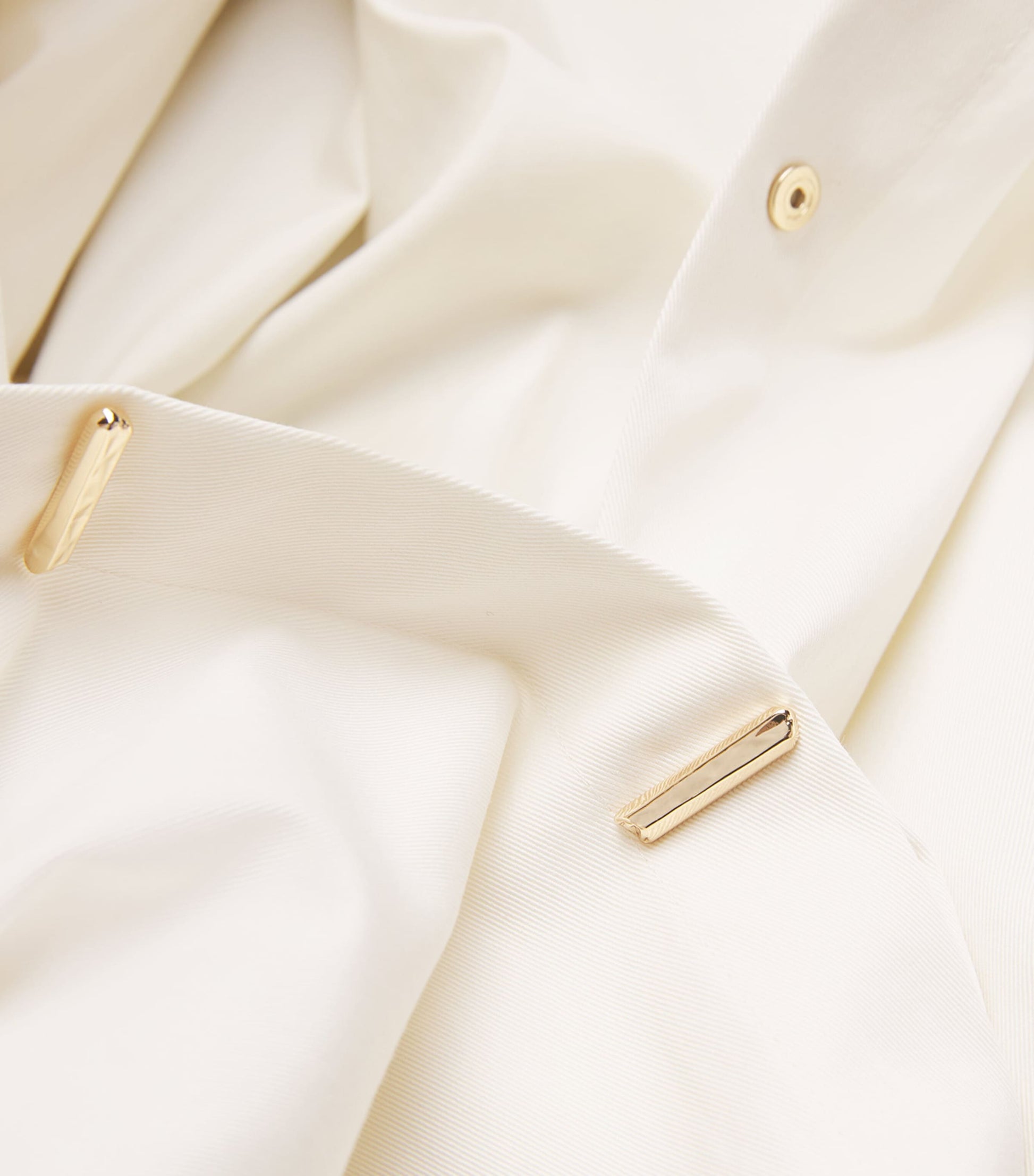 Palmer//Harding White Stretch-Cotton Comfort Found Midi Dress