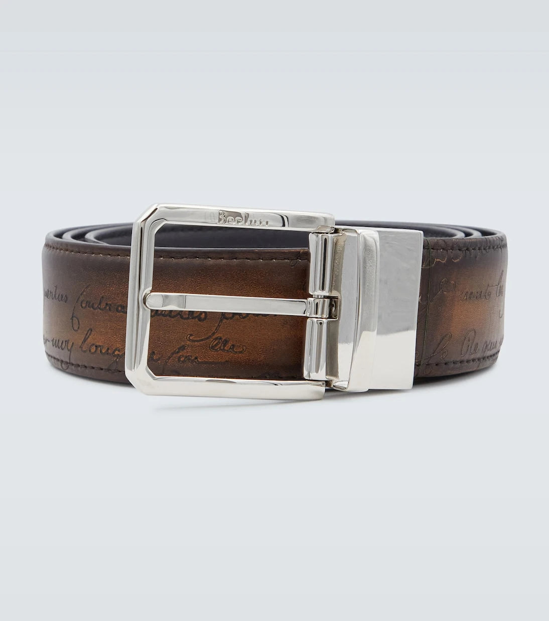 Berluti - Scritto reversible leather belt