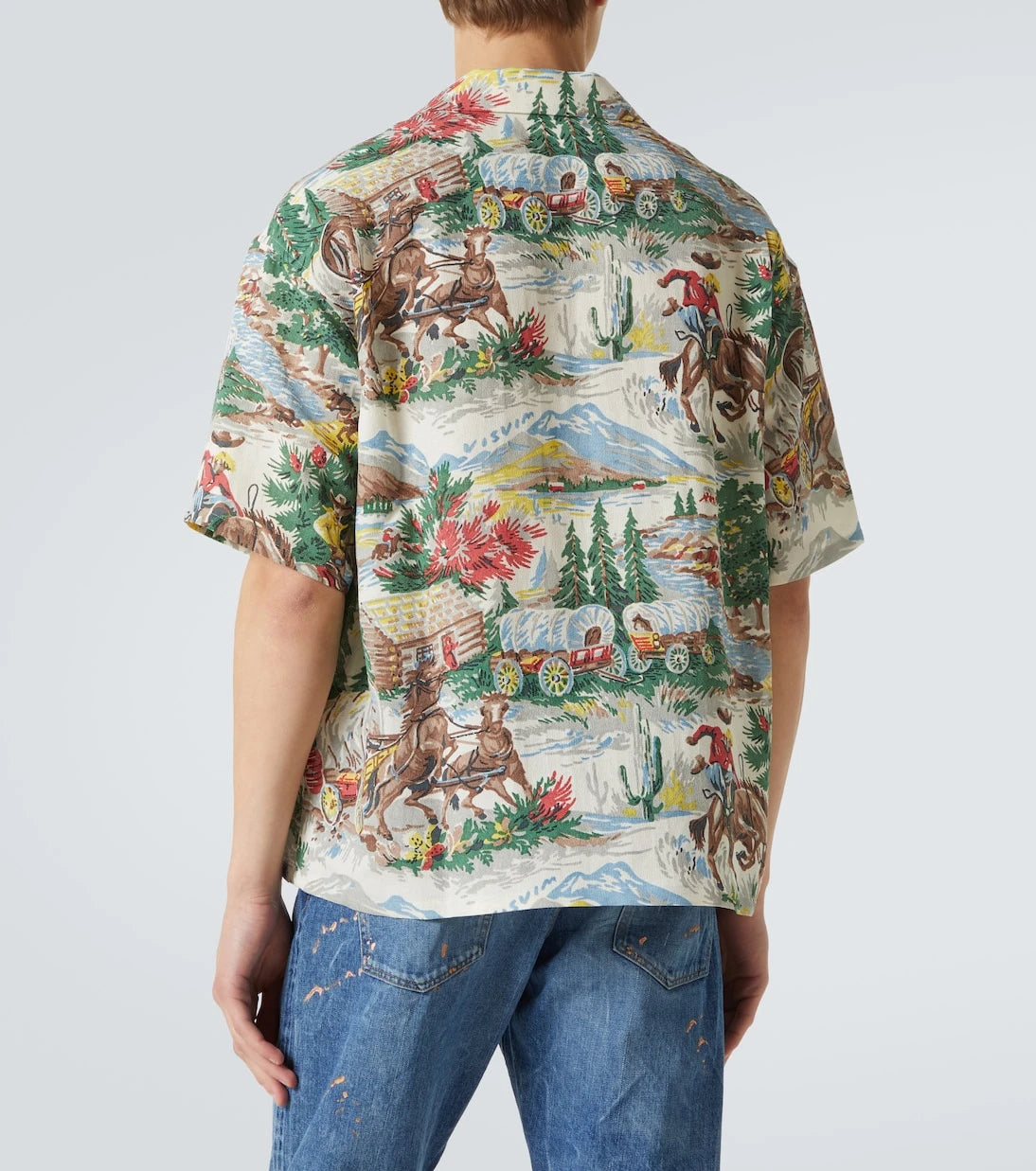 Visvim - Crosby printed silk-blend bowling shirt
