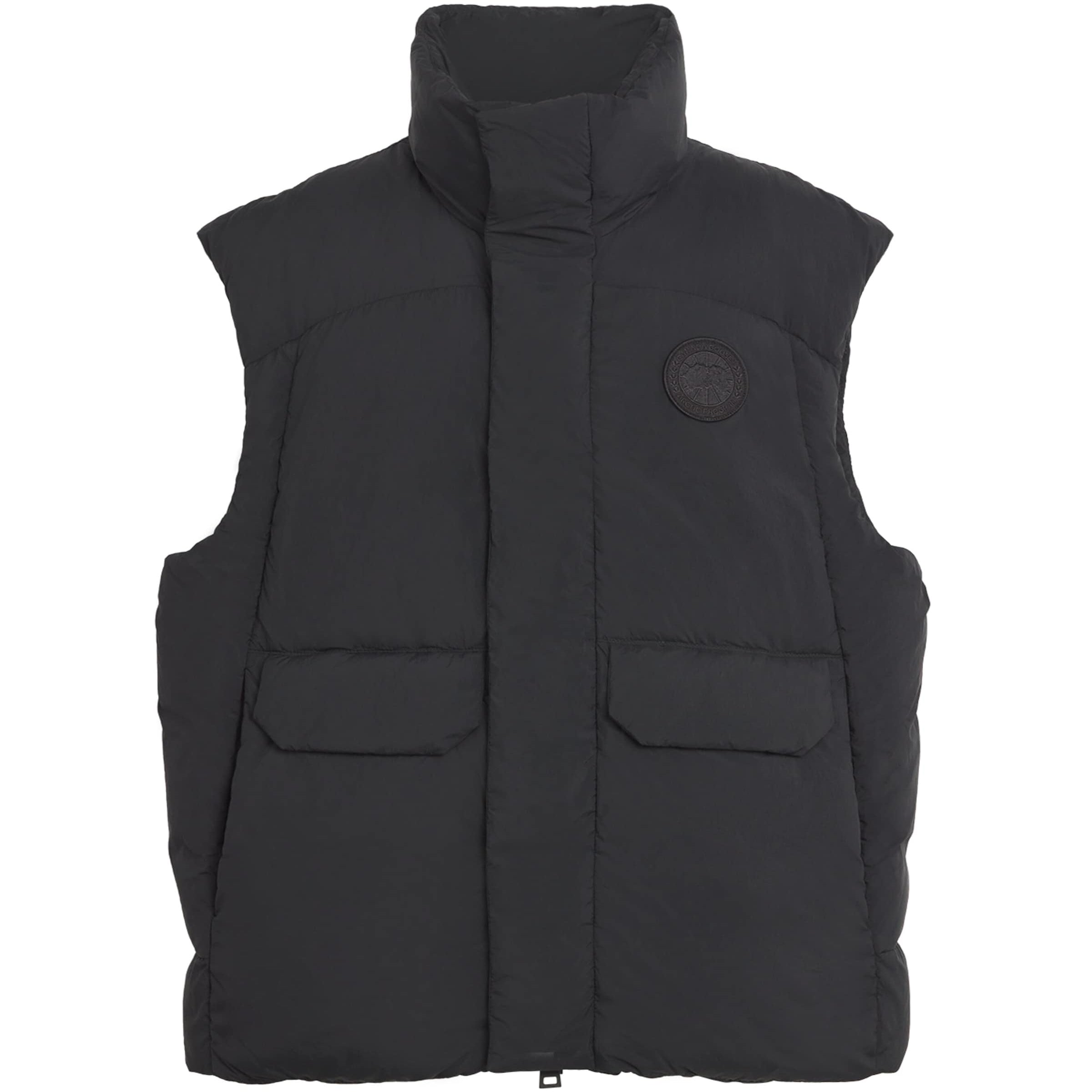 Canada Goose Black Down Water-Repellent Wilu Puffer Gilet