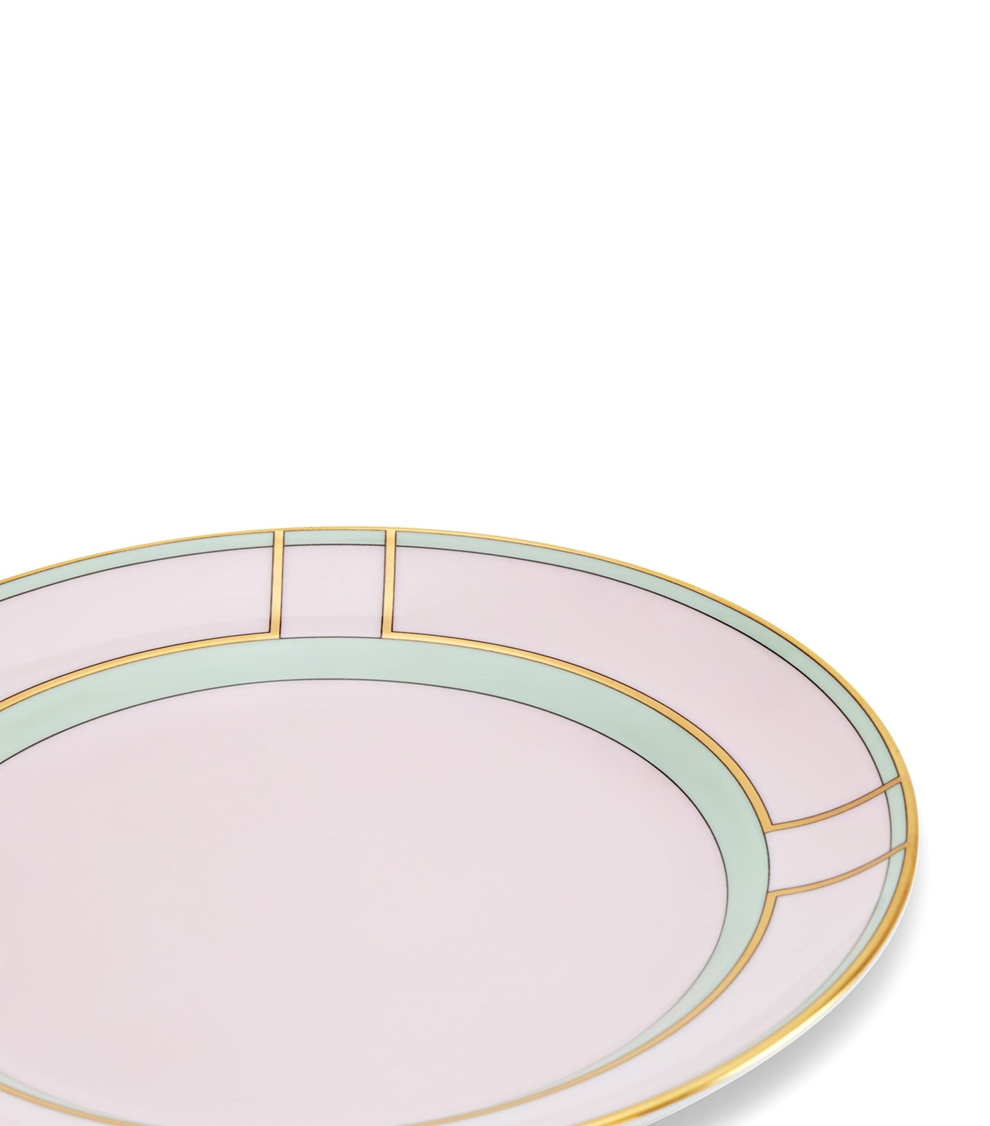 GINORI 1735 Porcelain Colonna Diva Rosa Dessert Plate (20cm)