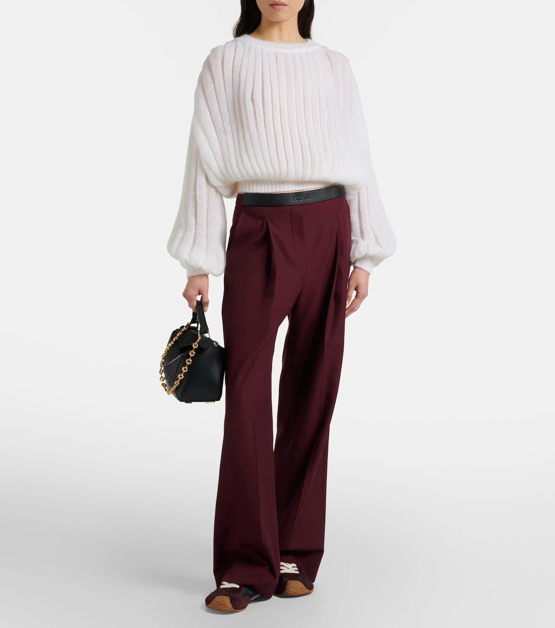 Loewe - سترة من مزيج الموهير والقطن