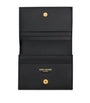 Black Monogram Metalassé Bifold Wallet