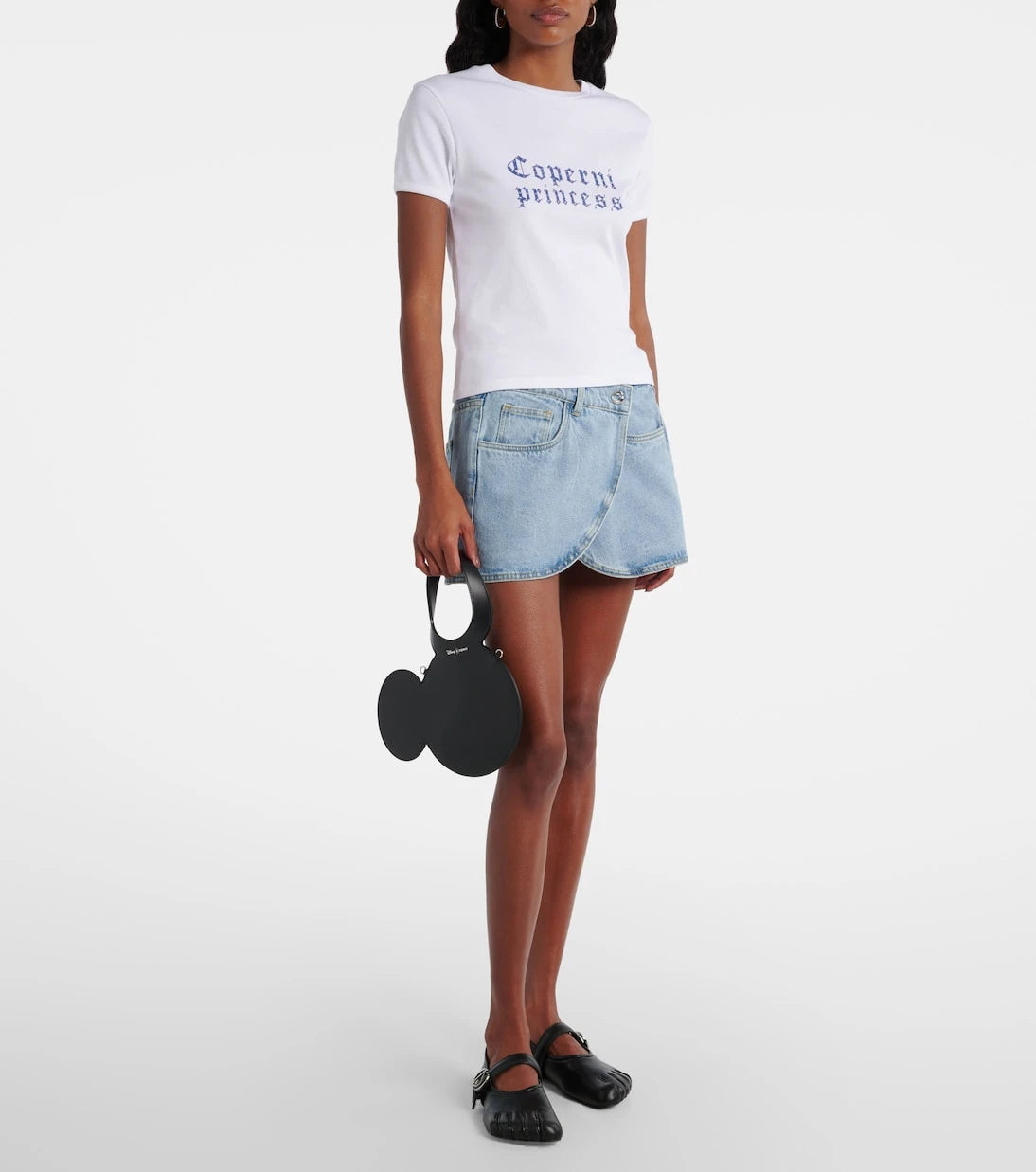 Coperni - x Disney® Baby Mickey leather shoulder bag