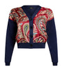 Multi Paisley Cardigan