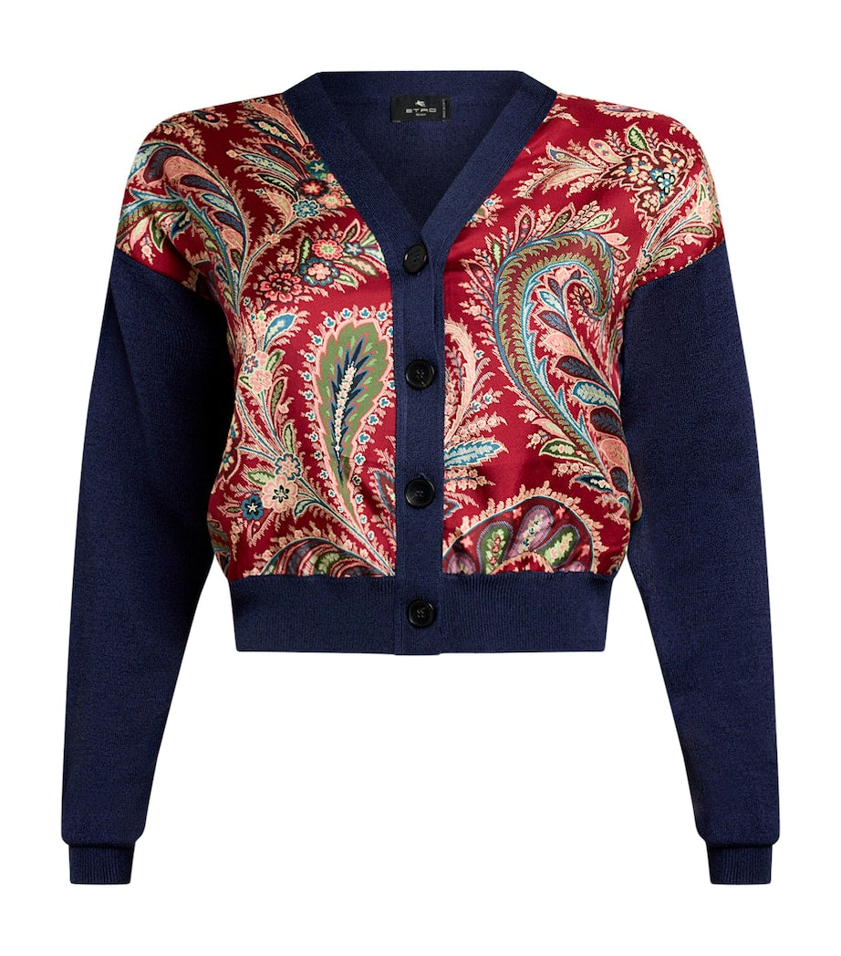 Multi Paisley Cardigan