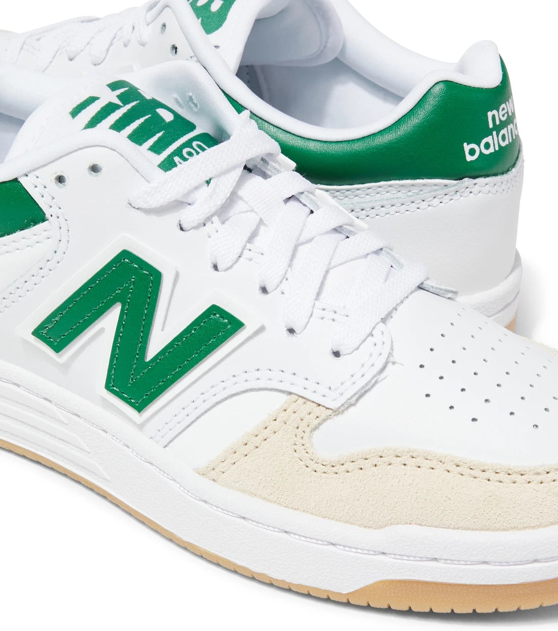 New Balance Kids - حذاء رياضي جلد 480 للأطفال