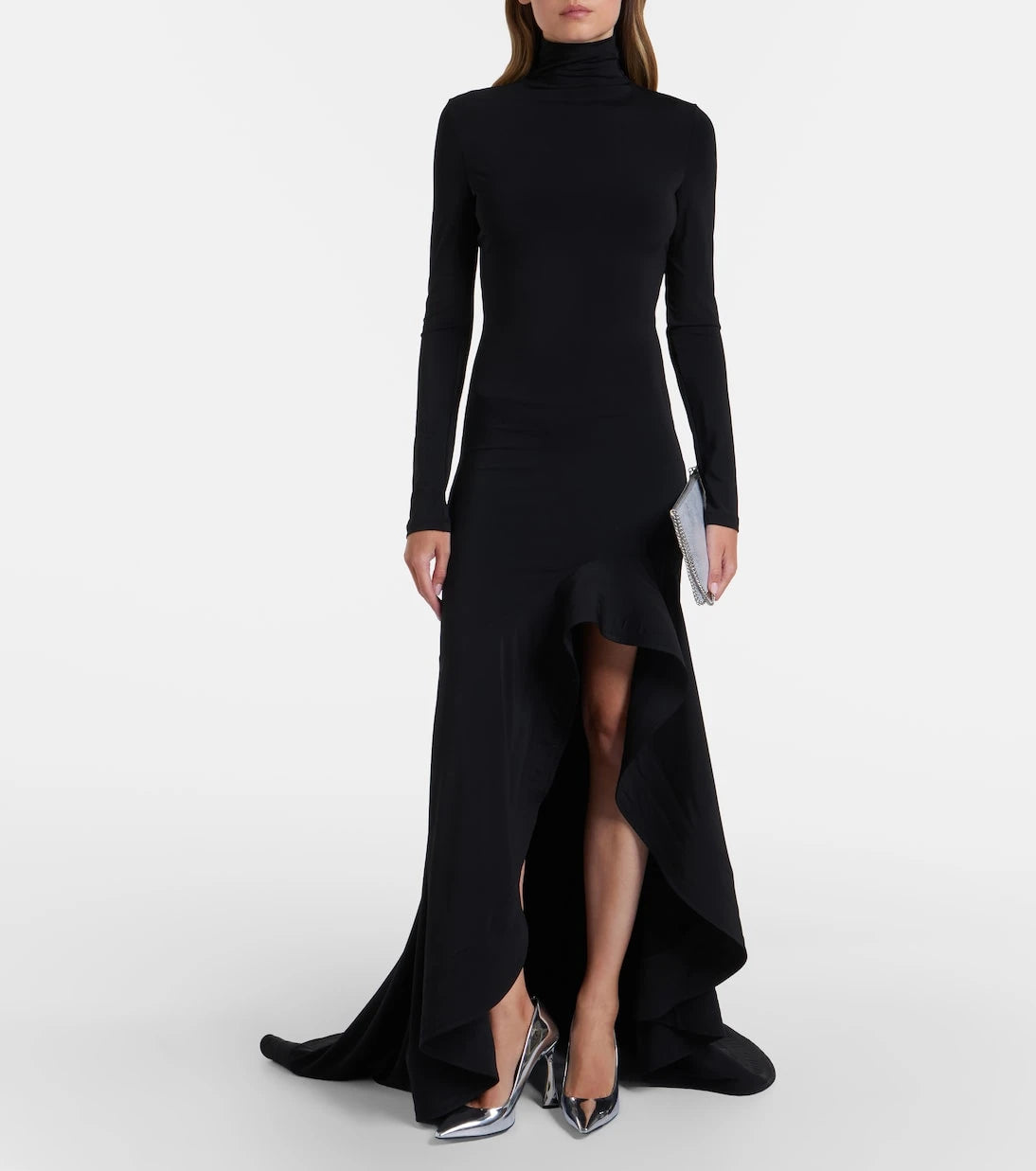 Stella McCartney - Crêpe jersey gown