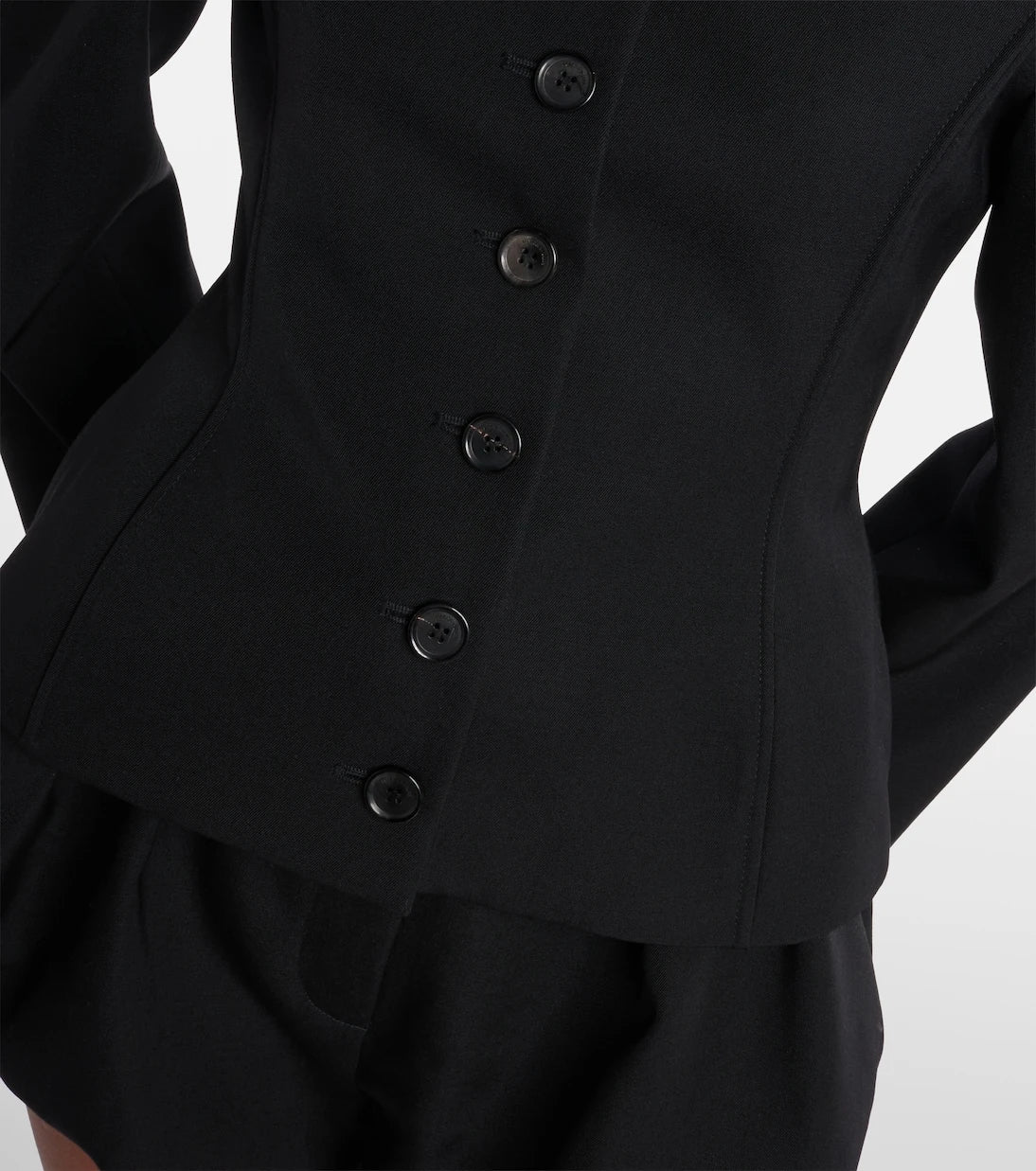 Magda Butrym - Peplum wool cardigan
