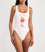 White Polo Bear Swimsuit