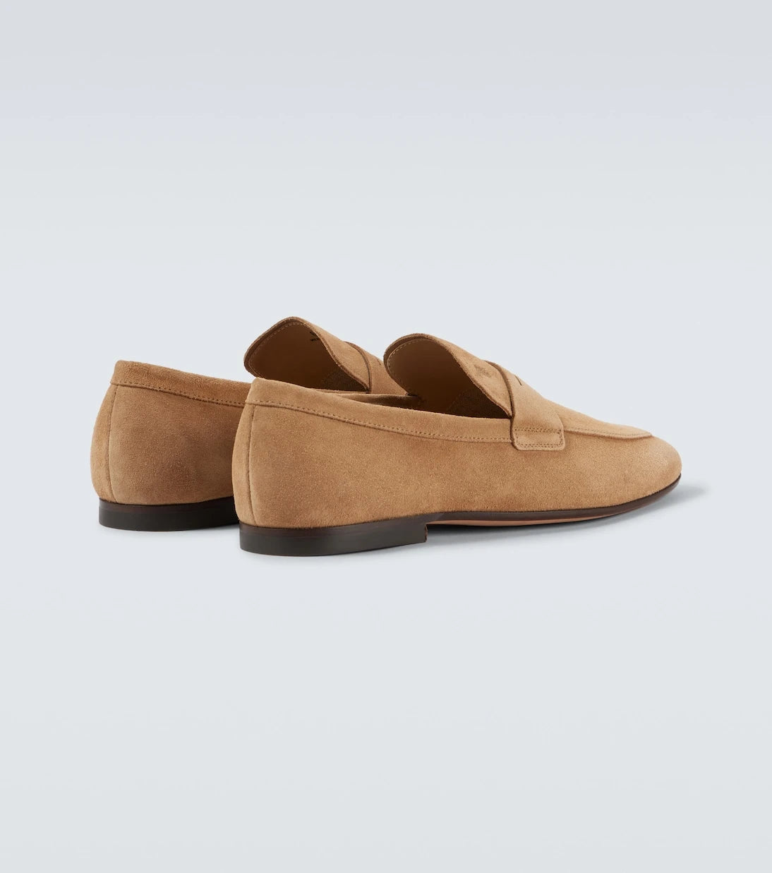 Tod's - Suede penny loafers