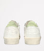 White Leather Ballstar Sneakers