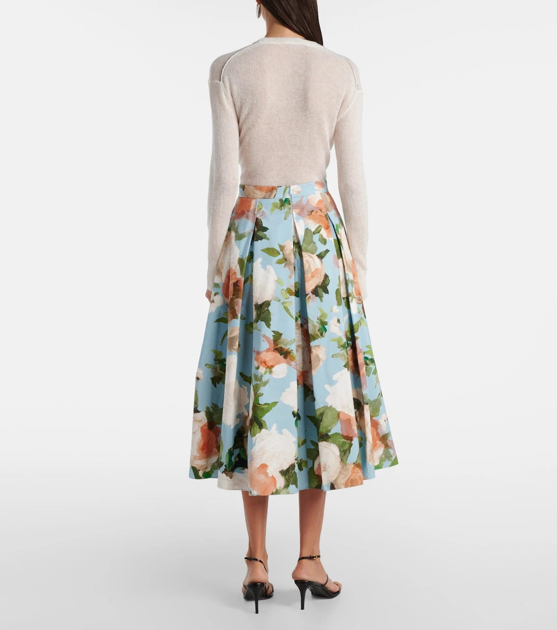 Erdem - Embroidered alpaca and wool-blend sweater