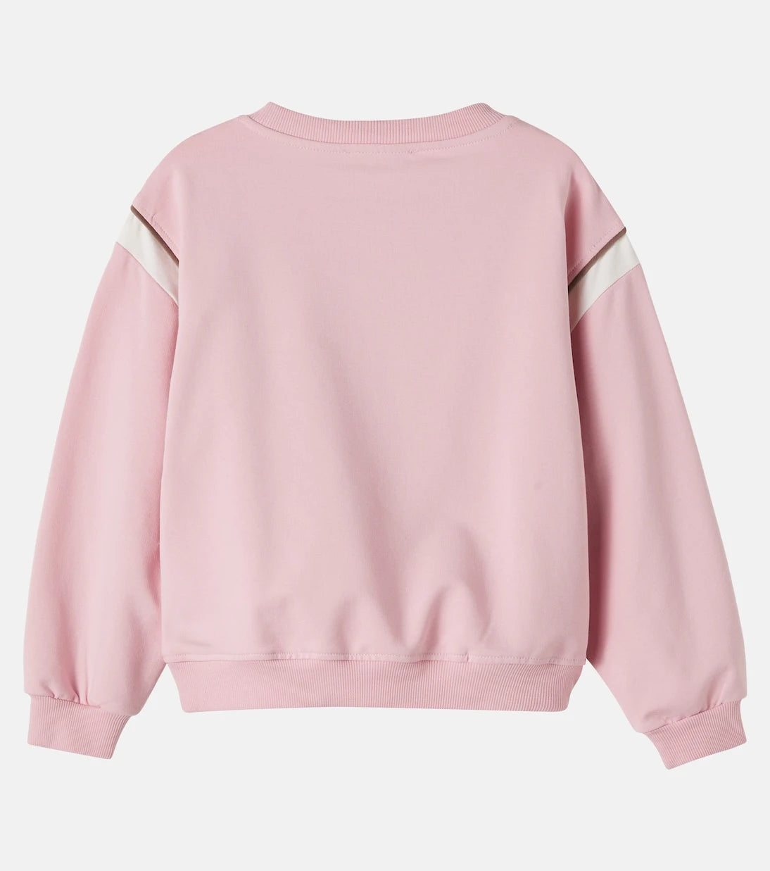 Monnalisa - Embellished printed cotton-blend sweatshirt