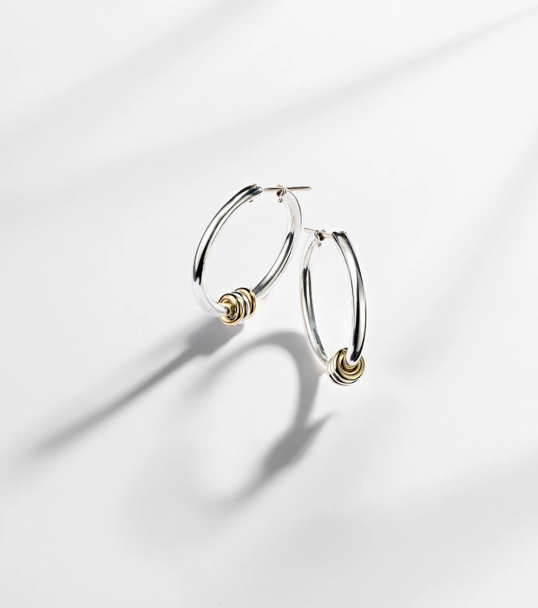 Spinelli Kilcollin - Argo sterling silver and 18kt gold earrings