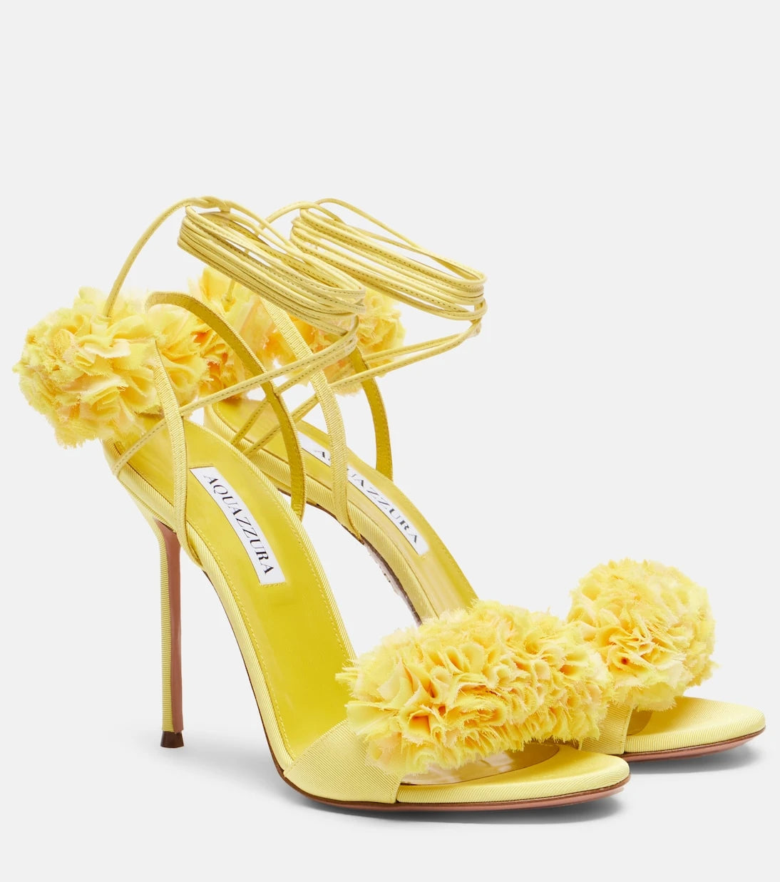 Aquazzura - Cherry Kiss appliqué sandals