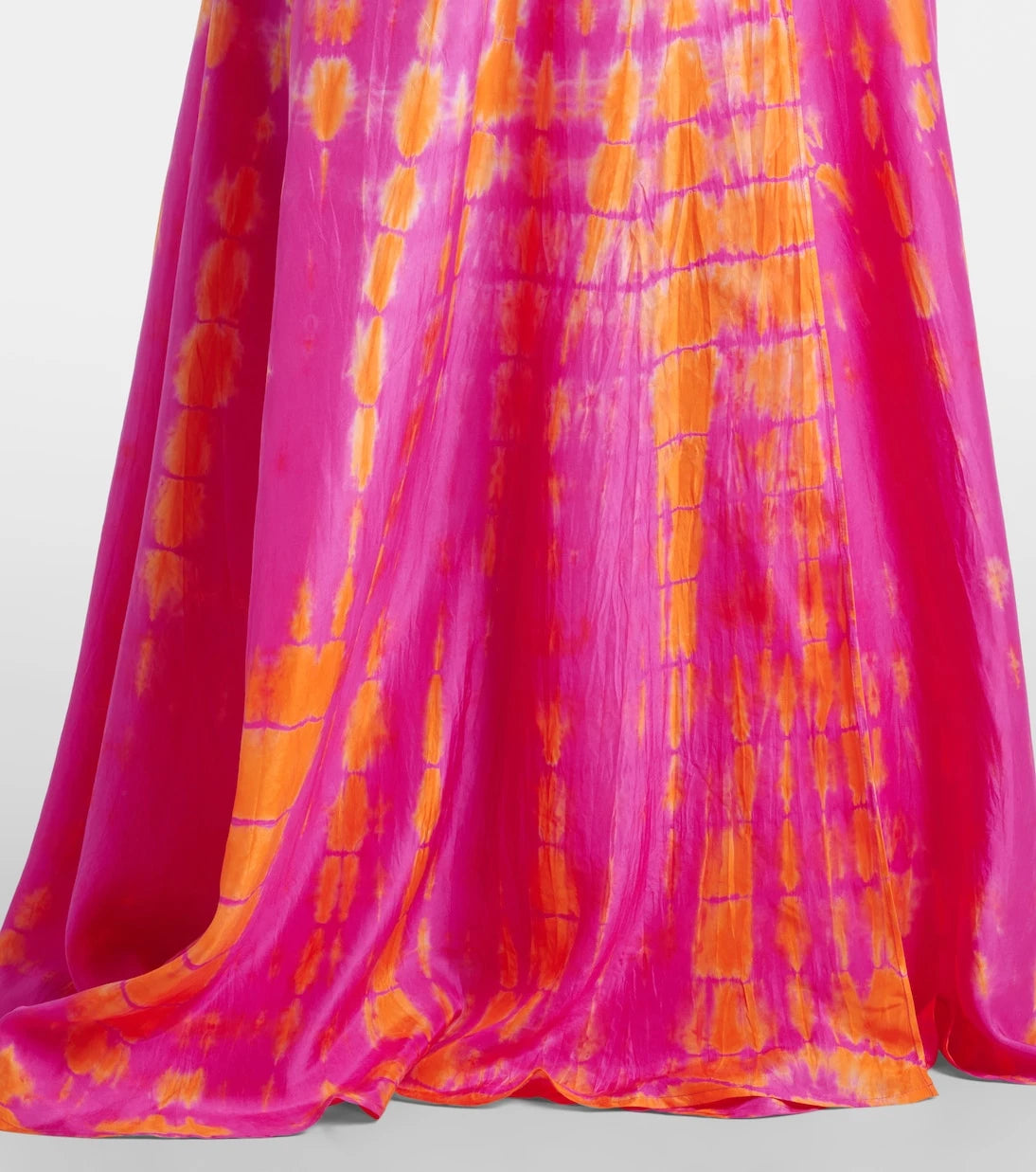 Anna Kosturova - Tie-dye silk wrap skirt